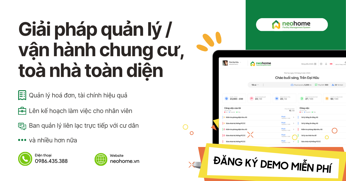Giải Pháp Quản Lý Chung Cư - Tòa Nhà Hiện Đại